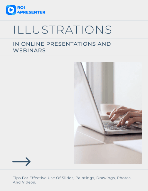 ILLUSTRATIONS IN ONLINE PRESENTATIONS AND WEBINARS E-BOOK COVER