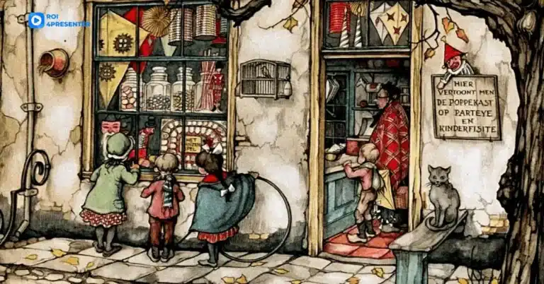 Anton Pieck “Showcase of candy”