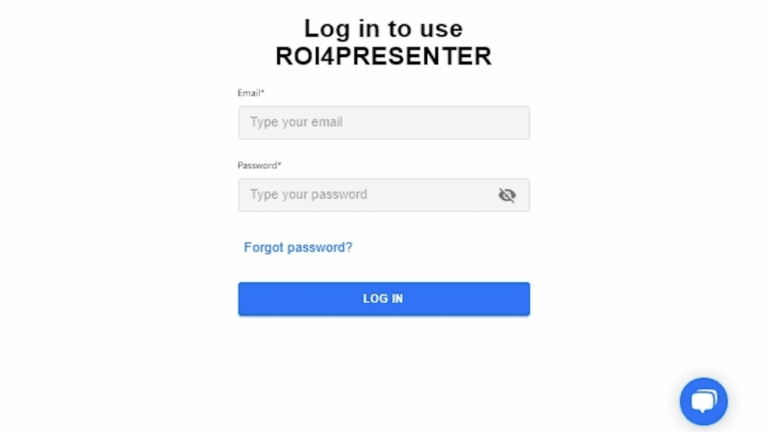 ROI4Presenter Zrzut ekranu
