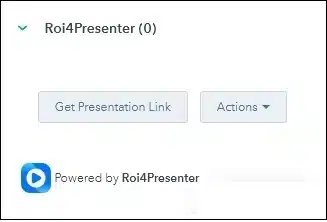 ROI4Presenter Screenshot