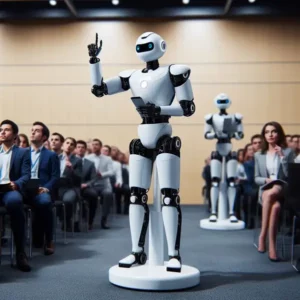 ai robot presenter