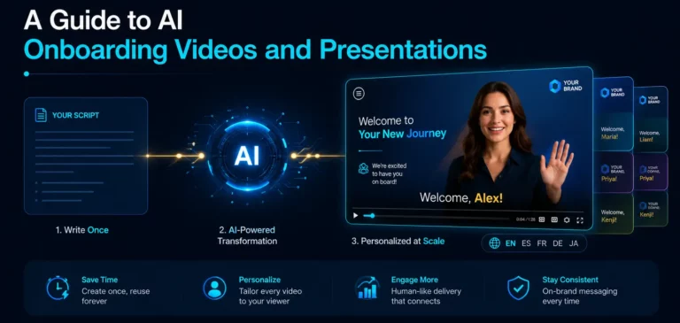 guide to ai onboarding videos and presentations
