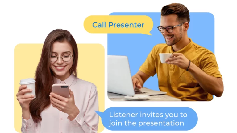 call presenter and notification