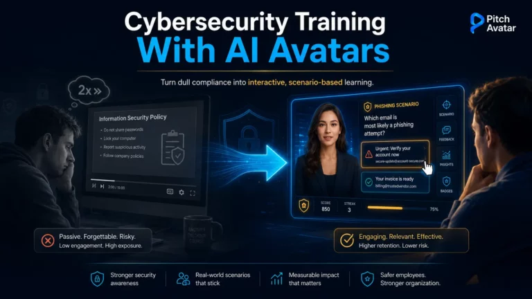 how to create cybersecurity training ai avatars