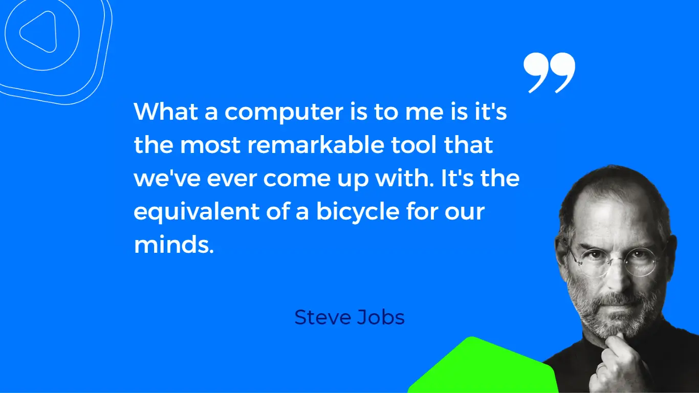 Steve Jobs quote