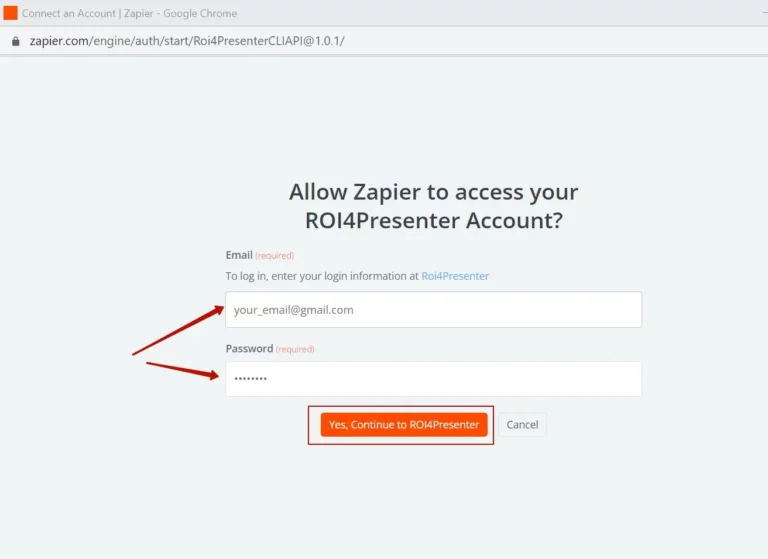 zapier and pitch avatar account connection