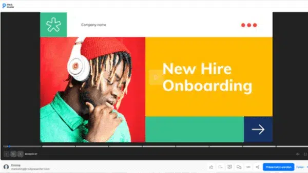 new hire onboarding presentation