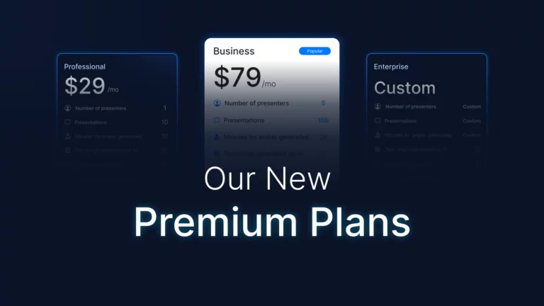 our premium plans