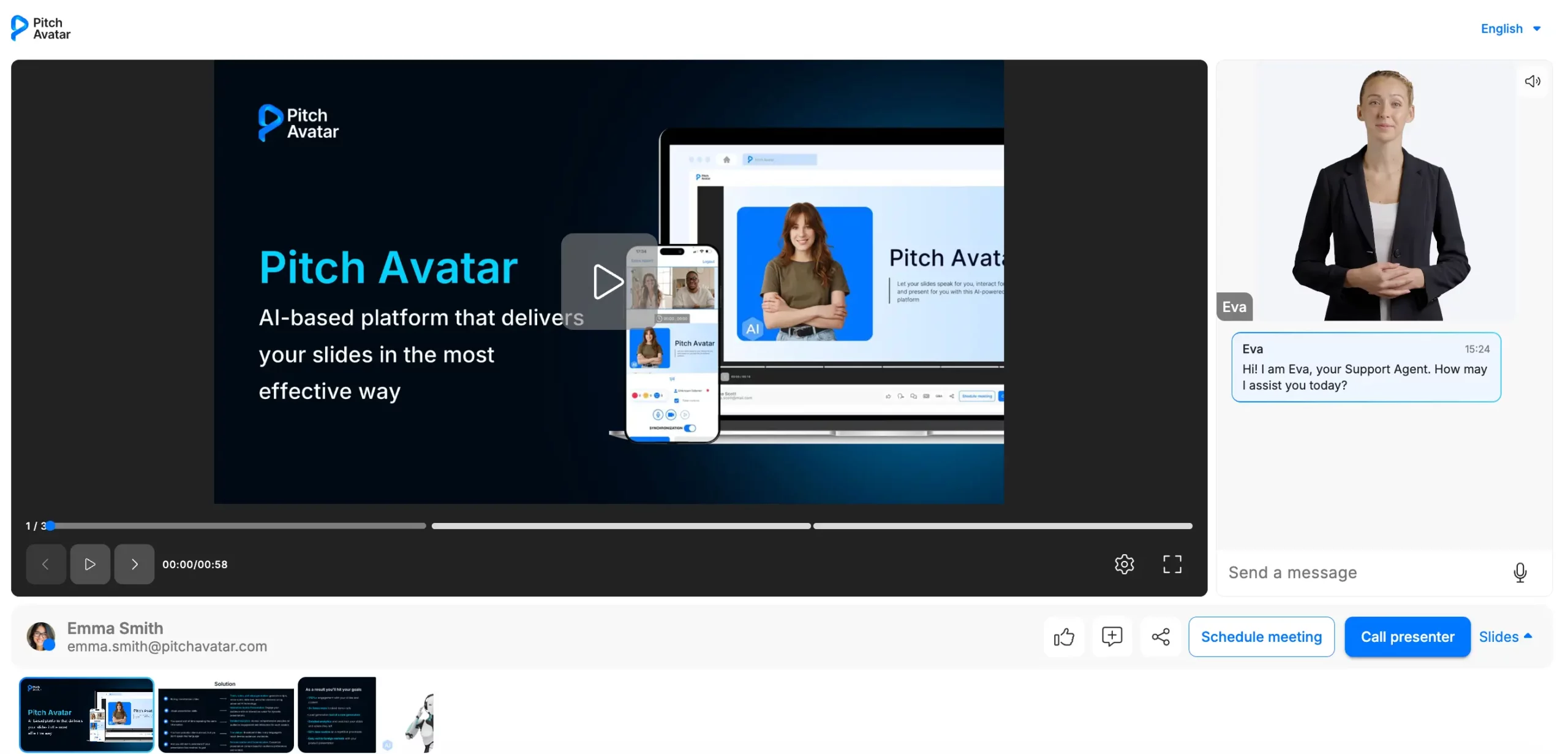 Presentation Player Review. An Interface For The Listener