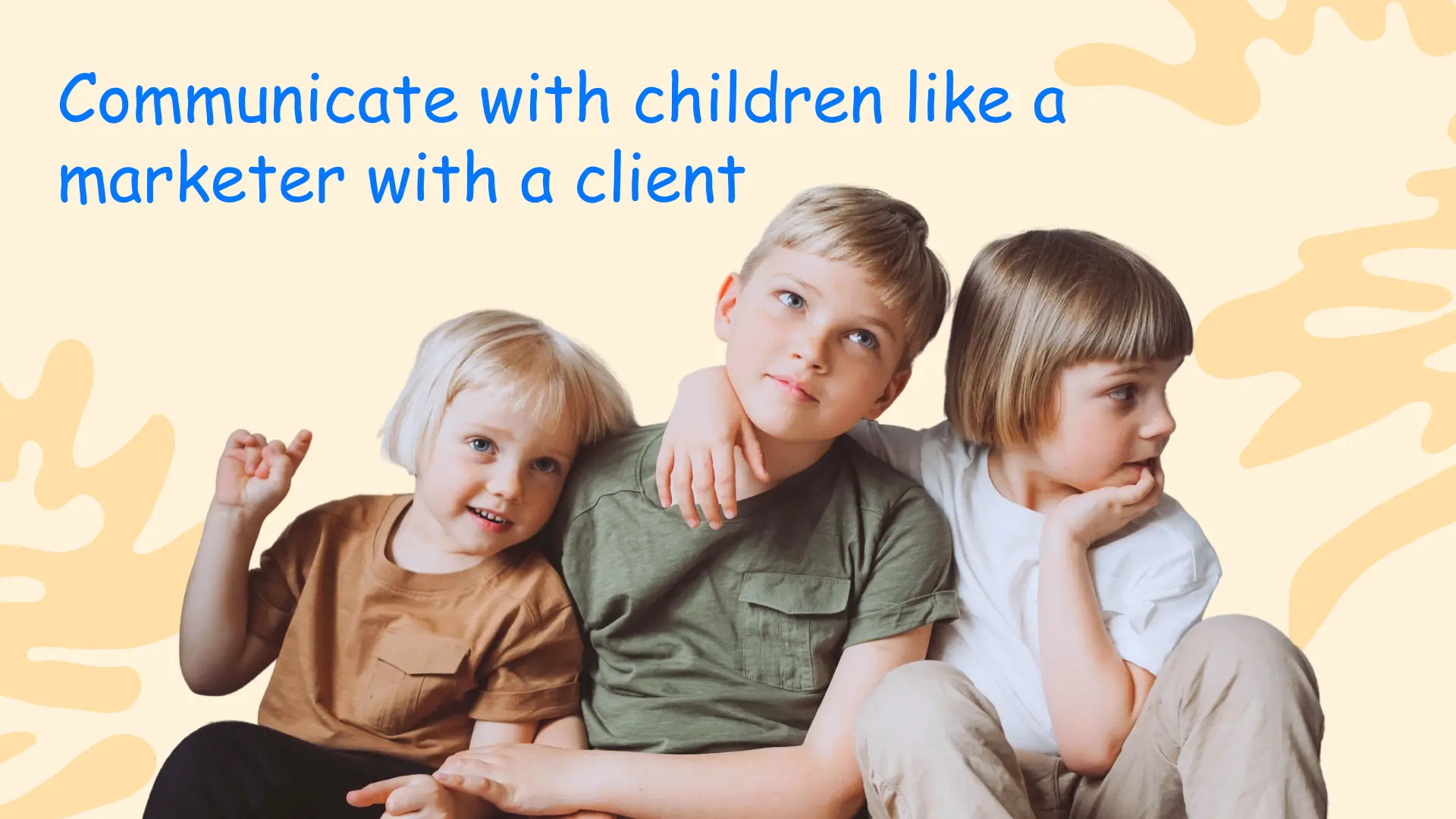 communicate with children