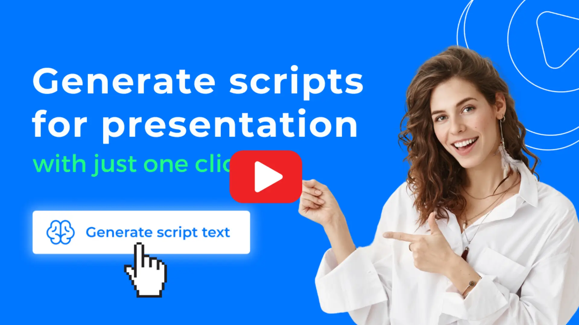 generate scripts for presentation