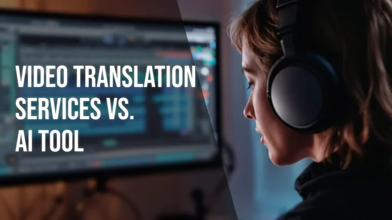 video translation services vs ai tools comparison