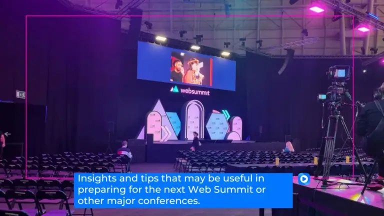 web summit tips and insights